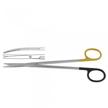 TC Metzenbaum-Fine Dissecting Scissor - Slender Pattern Curved Stainless Steel, 18 cm - 7"